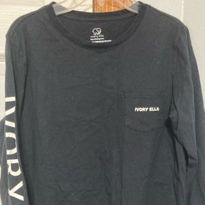 Ivory Ella black t shirt
